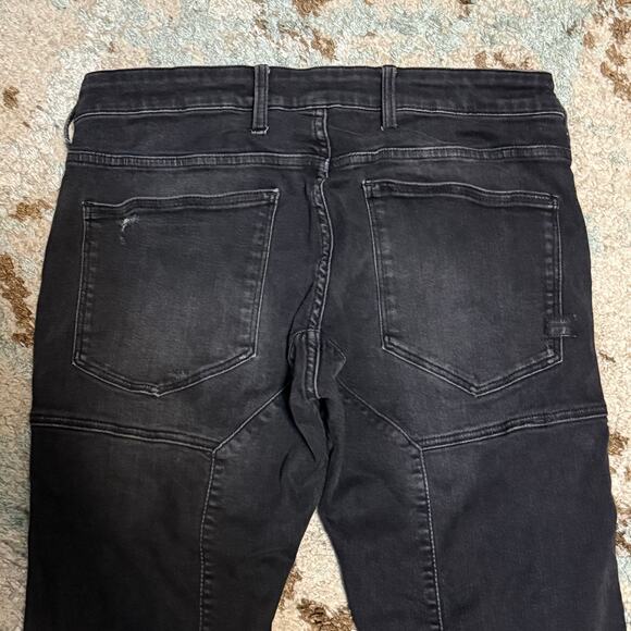 G Star Raw Rackam 3D Skinny Jeans Size 34x34 Black - Picture 3 of 5